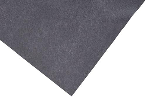 Hollandfelt 39P 100 Percent Wool Felt Sheets, Dark Grey, 20 x 30 cm, Pack of 6