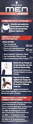 Schwarzkopf Men Perfect Anti-Grau Tönungs-Gel, 40 Natur Dunkelblond, 3er Pack (3 x 1 Stück) - 3