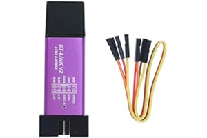 ICQUANZX ST-Link V2 Programmiereinheit Mini STM8 STM32 Emulator Downloader M89 Neu (zufällige Farbe)