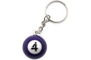 ‎BILMAG BILMAG Schlüsselanhänger Billard Billardkugel Nr. 1-15, 25mm Pool