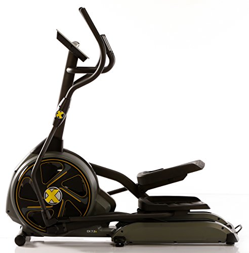 MAXXUS Crosstrainer CX 7.3e / Elliptischer Bewegungsablauf. Ellipsentrainer. Softpedale, elektr. gesteuertes Magnetbremssystem, Trainingsprogramme, HRC-Programme, User-Programme, Wattprogramm, Transportrollen. Exklusives Design. - 2