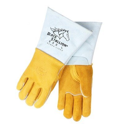 Revco Industries - Black Stallion Premium Grain Elkskin Welding Gloves - X-Large by Revco Industries
