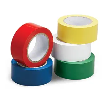 Euro Vastu Five Colour Tapes Green, Yellow, Red, White, Blue Each 2 Inch Wide X 25 Metres Length