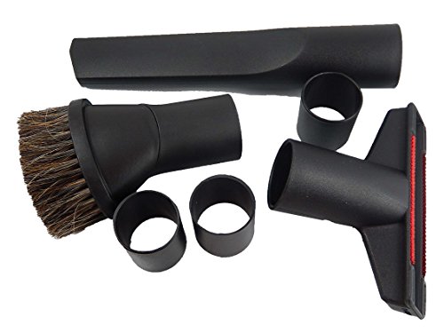 vhbw Universal Staubsauger Aufsatz Set 6 teilig für Staubsauger von Philips, AEG, Electrolux, Dirt Devil, Rowenta, DeLonghi, Miele, Bosch, Siemens.