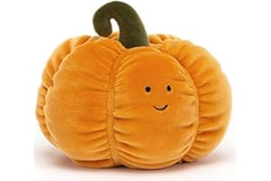 Jellycat Vivacious Gemüse Kürbis zum Sammeln Plüsch Dekoration