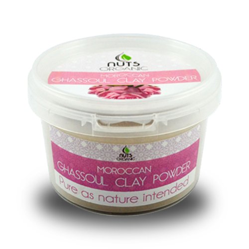 MOROCCAN GHASSOUL (RHASSOUL) CLAY POWDER WITH ROSE FOR HAIR, BODY & FACE 200g