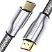 Produktbild Unitek Premium HDR HDMI Kabel 8m, grau, Nylon/Full HD, 2K, 4K, 3D und weitere/Ethernet ideal für Gaming, Playstation, Xbox, OLED TV, PC/Y-C141RGY