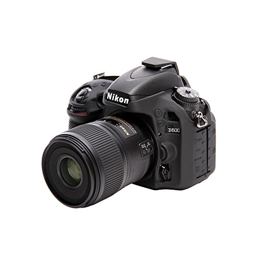 Easy Cover ECND600 Coque en silicone pour Nikon D600 Noir