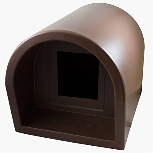 Mr Snugs KatDen Outdoor Cat Kennel/Shelter - Chocolate (Various Options) - Kennel Only