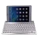 Produktbild Mengen88 Tragbare Bluetooth-Tastatur, ultraflache, drahtlose Multifunktionshalterungstastatur, für Tablet/Ipad/Tablet/Smartphone usw. - Weiß, Schwarz,White