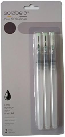 Solabela Santo Domingo 3-Piece Aqua Brush Set
