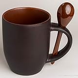 Material: cerámica SHICANU Copa 11 oz en el Interior del Color del Calor Que Cambia de Color la Taza de café, la Taza mágica, la Taza Personalizada de Fotos, la Taza Personalizada con Cuchara