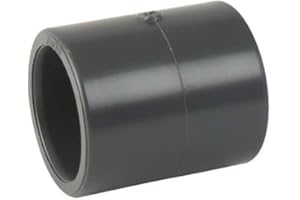 Ezfitt - Manchon Femelle/femelle en PVC à coller - 50mm