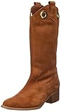  CUPLÉ Bota CAMPERA OLLADOS Serraje Cuero, Botas Mujer, Marrón, 38 EU