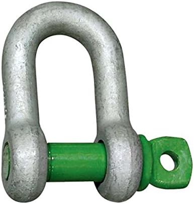 Green Pin Screw Pin D Shackles 6.5 T