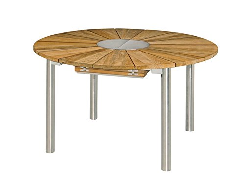 Preisvergleich Produktbild Greenline Catax ausziehbarer Tisch, Teak / Edelstahl