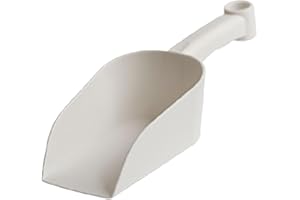 MFUOE Garden Soil Scoop White Plastic Multi-function Spoon Plastic Cultivation Garden Tool for Home Potted Plants