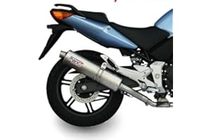 Escape Mivv Oval Honda CBF 600/ S 04-13 Acero inoxidable