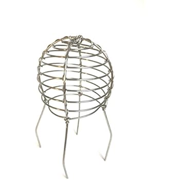 4 Protezioni Per Grondaie 63-75mm Zincate - Anti Foglie Per Tubi Di Scarico Rotondi O Quadrati