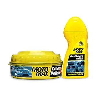 Motomax Mini Kit 3 Protecting - Cream Polish 230 g, Dashboard Polish 100 ml Diwali Gift