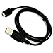 Produktbild Style Icon USB 2.0 A to Micro B Data Sync Charge (2 Meter = 6FT Black) Cable Lead For Samsung Galaxy S2 S3 S4 S5 HTC Blackbery LG Sony Various Tablets and Phone with micro usb Slot. By G4GADGET®