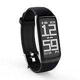 0,96'' Armbanduhr IP67 Wasserdicht Bluetooth mit Fitness Aktivitäts Tracker mit Sport Smartwatch Schrittzähler Pulsmesser Schlaferkennung Blutdruck Blutsauerstoff Geschenk