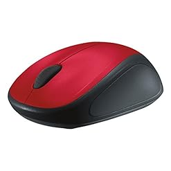 Alternative view of Logitech M235 Bletooth USB Mouse - Optical Red
