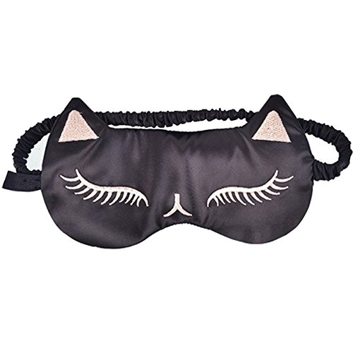 Preisvergleich Produktbild ANGTUO Augenmaske Natürliche reine Seide Breathable Premium Qualität Schlafmaske