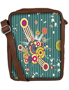 Snoogg , Damen Umhängetasche mehrfarbig multi