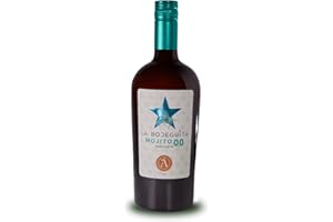 MOJITO LA BODEGUITA Mojito artesano 0,0 La Bodeguita. 75 cl. Elaborado con té verde, hierbabuena, azúcar moreno integral y cítricos. Listo para tomar. (Unidad)