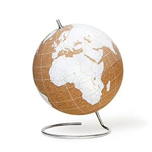 Suck UK Large Coloured Desktop Cork Globe