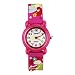 Produktbild BESPORTBLE 3D Cartoon Uhr Nette Fee Kinder Quarzuhr Silikonkautschukband Armbanduhr Student Zeit Uhr Armbanduhr für Jungen Mädchen (Rosy)