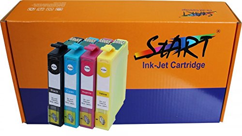 Start - 4 Ersatz Chip Patronen kompatibel zu Epson 29XL, T2991 XL Schwarz, T2992 XL Cyan (Blau), T2993 XL Magenta (Rot), T2994 XL Gelb für Epson Expression Home XP-235 XP-332 XP-335 XP-432 XP-435