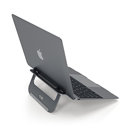 Satechi Aluminium Tragbarer & Verstellbarer Laptop Stand, Klappbarer und leichter Stand für Laptops, Notebooks, und Tablets - 5