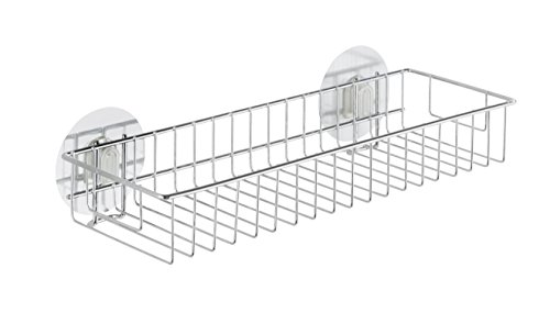 Wenko 21572100 Static-Loc Maxiablage Osimo, Stahl, 35 x 9,5 x 14 cm, chrom - 4