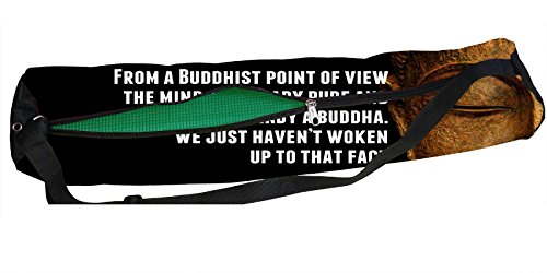 Active ElementsActive Elements Direct from Factory - Canvas Yoga Mat Bag/Cover. Easy Fit up to 4 mm Thick Yoga Mat. Print Design : Yoga Buddhist Point of View