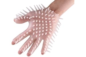 Dorime Kolczasta kolczasta rękawica dla dzieci dorosłych miękka elastyczna dotykowa zabawka sensoryczna Fidget zabawa terapia autyzm specjalne potrzeby