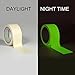 Clickforsign GIDT-2INCH-2FT(2) Glow in The Dark Night Glow Vinyl Self Adhesive Tape 48 mm x 610 mm, Pack of 2 RS.201.00