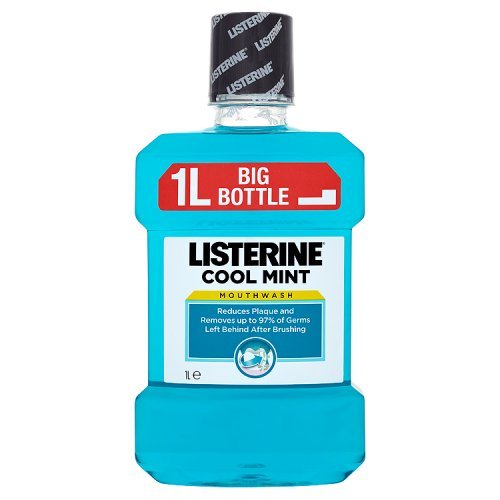 Listerine Cool Mint Mouthwash, 1l