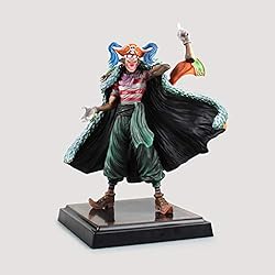 DWWSP Buggy, modèle One Piece Anime, Statue de la Collection de Jouets for Enfants, Jouet de décoration de Bureau Statue Modèle PVC (24cm)