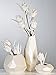 Produktbild 1 x Vase Sayo Porzellan weiß glänzend Höhe 10 cm, f. Blumen, Deko, Haus, Wohnung, schöner Wohnen