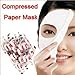 SODIAL(R) 100 pcs Skin Face Care DIY Facial Paper Compress Masque Mask