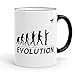 Produktbild Funtasstic Tasse Drone Evolution - Kaffeepott Kaffeebecher 375 ml, Farbe:schwarz