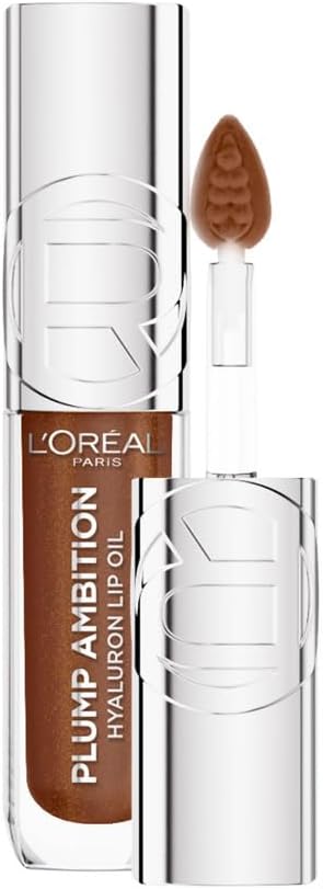 L'Oreal Paris Plump Ambition Hyaluron Lip Oil Besleyici ve Nemlendirici Dudak Parlatıcısı - 510 La Nuit Sparkle