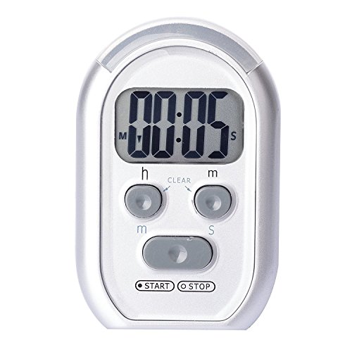 x-wlang 3-in-1 Alarm Timer 1013 mit Schwingungen(Vibration),Tonsignal und Blinklicht (Küche timer, medizinischer Timer, therapeutischer Timer)