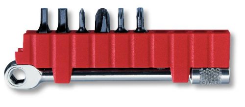 Victorinox Ratsche-Schlüssel Bithalter + 6 Bits 3.0306