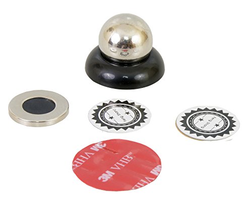 Ideale elegante universal Handyhalterung für Ihr Auto, befestigen Sie Ihr Smartphone, Tablet, Navi mit Hilfe der Magnethalterung auf Ihr Kfz Armaturenbrett. Geeignet für Iphone oder Samsung Galaxy Geräte, sowie Ipad und alle anderen - 3