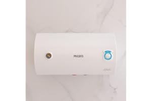 Danube Home Milano Electric Water Heater Horizontal, White, 50 liter - 450 x 558 mm