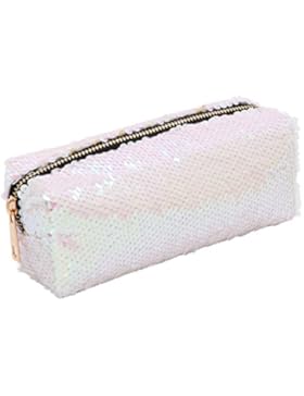 Freebil Damen DIY Clutch Pailletten Abendtasche Meerjungfrau Glänzend Frauen Handtasche Glitzer Handgelenktasche...