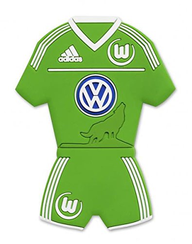 Preisvergleich Produktbild VfL Wolfsburg 3D Magnet Trikot [grün]